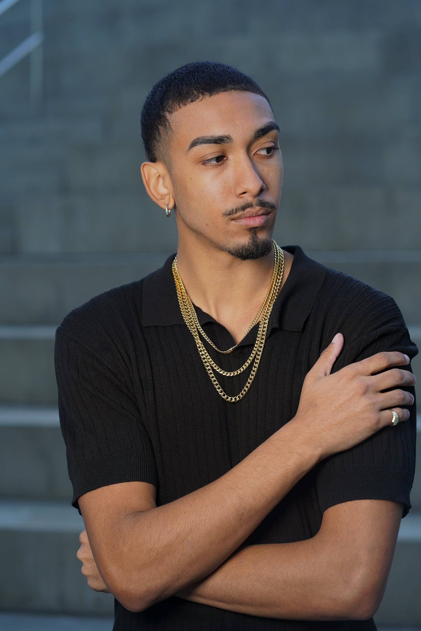 Men’s Hexagon Signet Ring