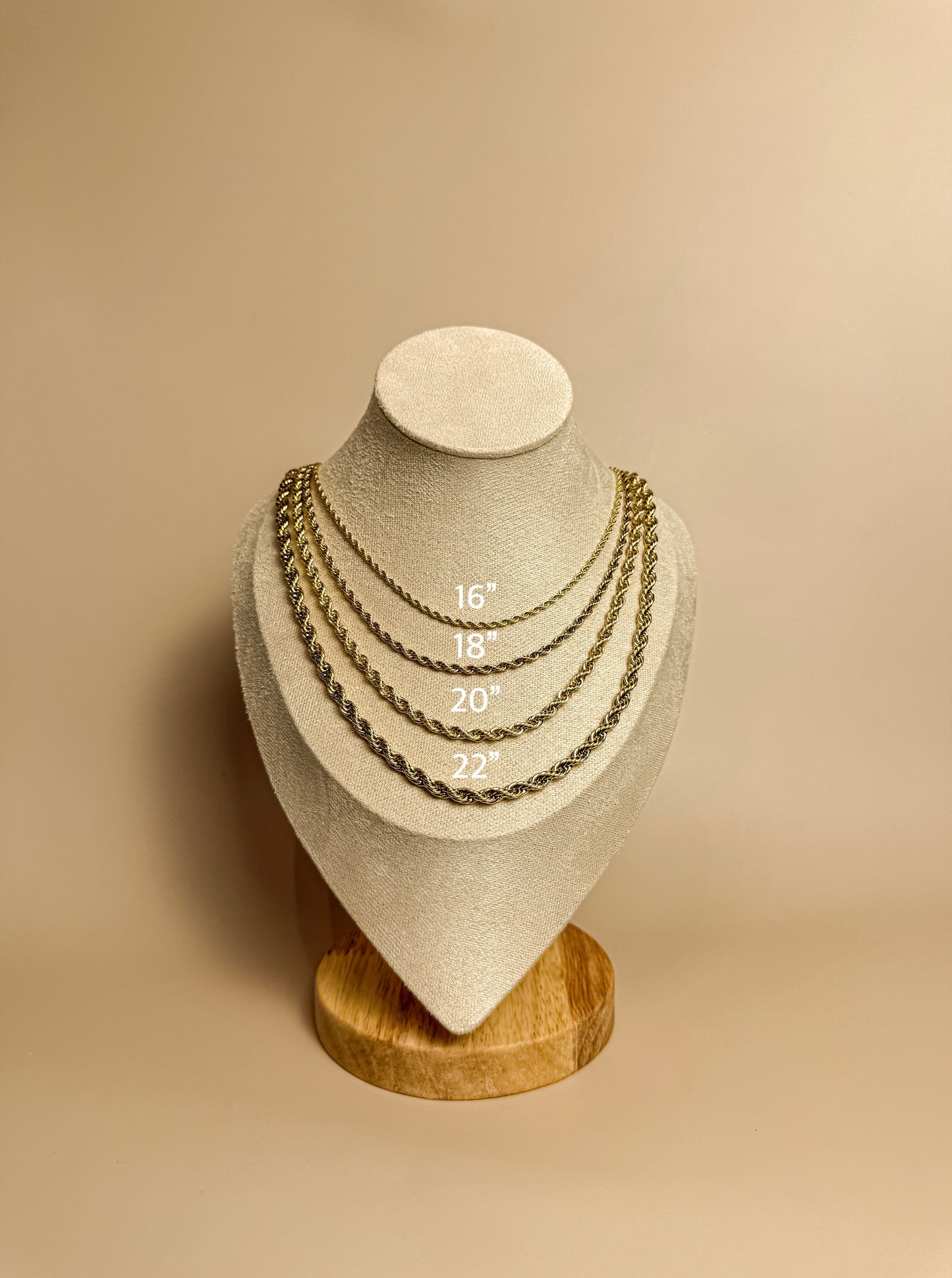 Solid Rope Chain 5MM